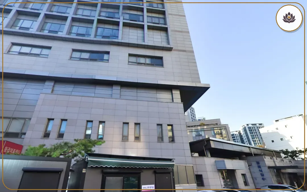 한림대강남성심병원장례식장 병원 건물 방향