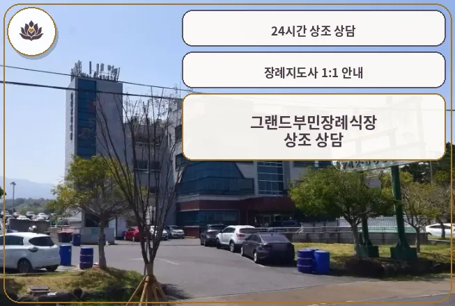 그랜드부민장례식장 외관 모습.