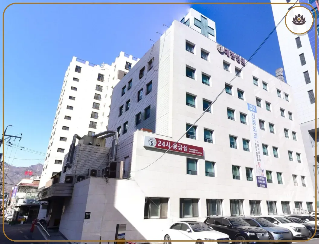 서울 강북구 대한병원장례식장 들어가는 길