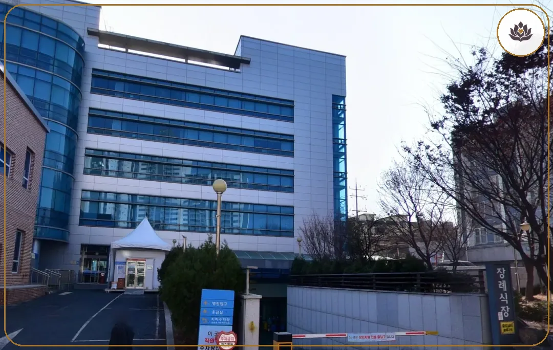 경기 파주시 경기도의료원 파주병원장례식장 들어가는 길