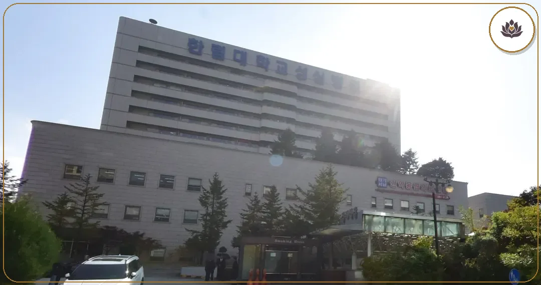 경기 안양시 한림대성심병원장례식장 들어가는 길