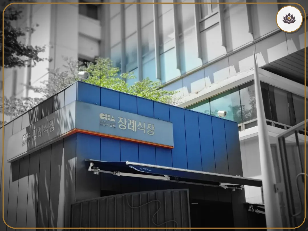 경기 성남시 분당차병원장례식장 들어가는 길