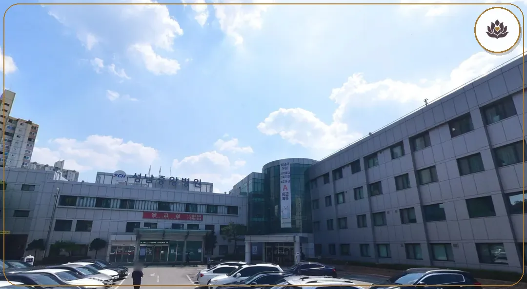 경기 성남시 성남중앙병원장례식장 들어가는 길