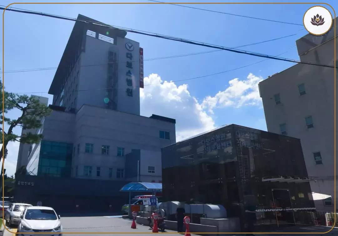 경기 용인시 다보스병원장례식장(영문의료재단) 들어가는 길