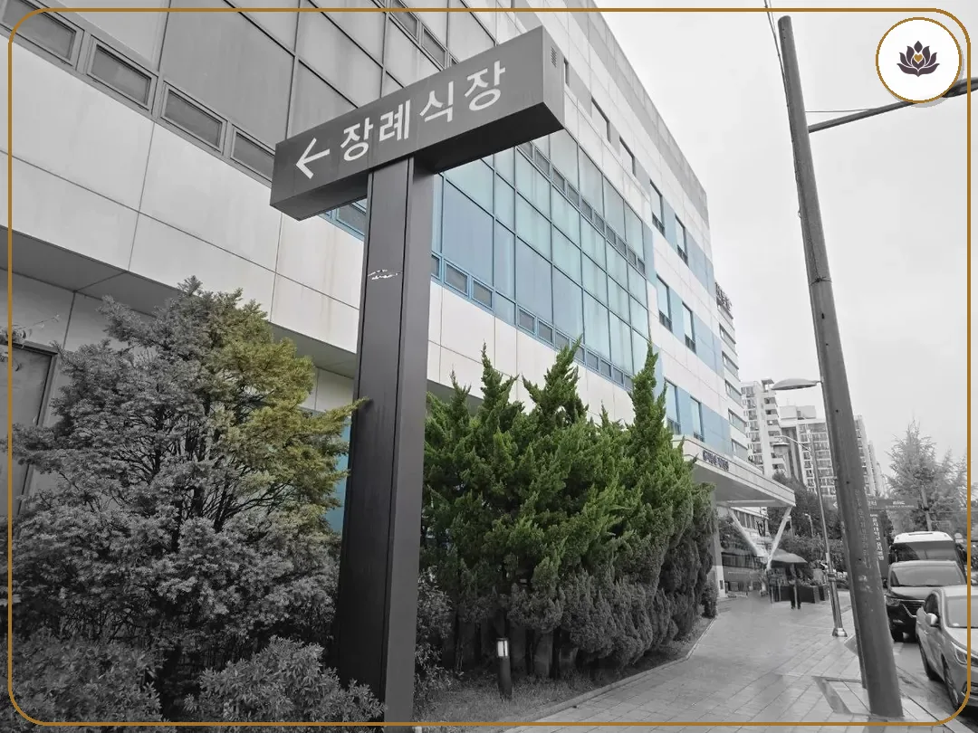 서울 노원구 노원을지대학교병원장례식장 들어가는 길